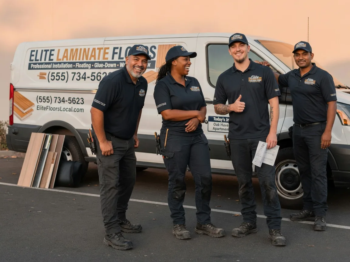 Laminate flooring installation company in Haviland, OH